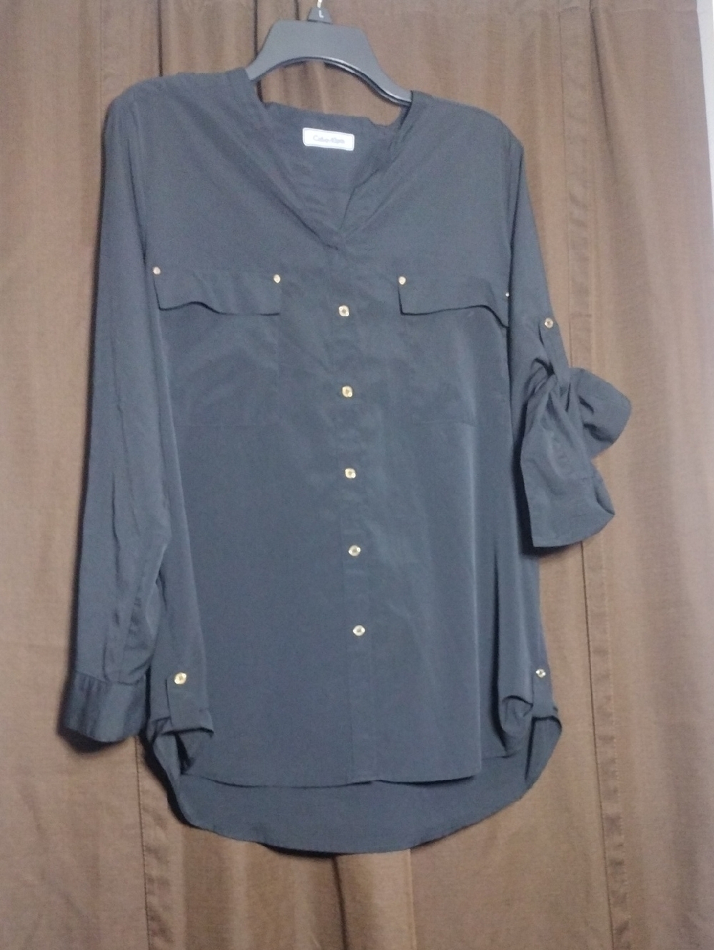 Calvin Klein Lightwieght Button-Up Shirt